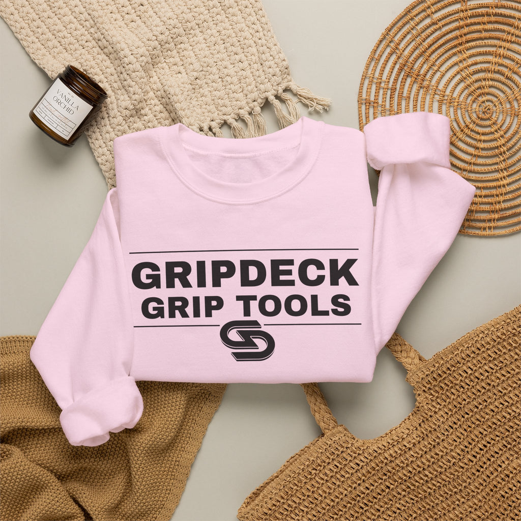 GripDeck Grip Tools Logo  Crewneck Sweatshirt