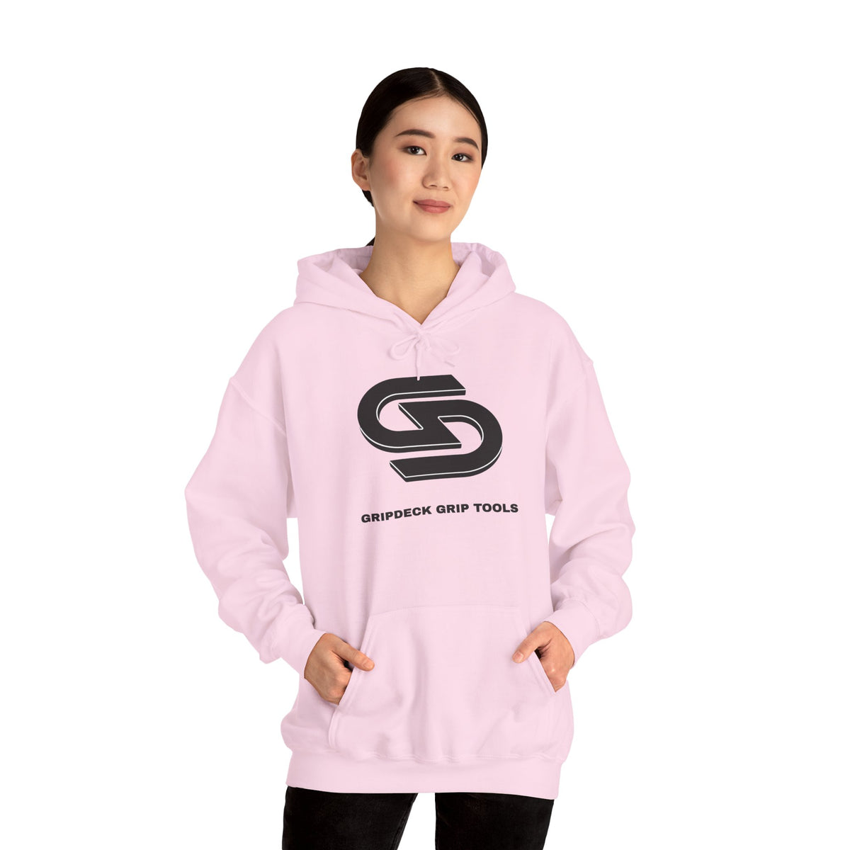 GripDeck Grip Tools Black Logo Hoodie