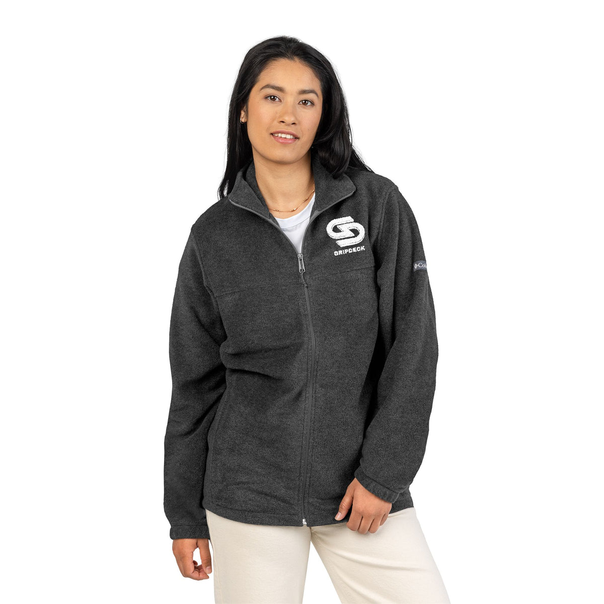 Embroidered Unisex Columbia Fleece Jacket