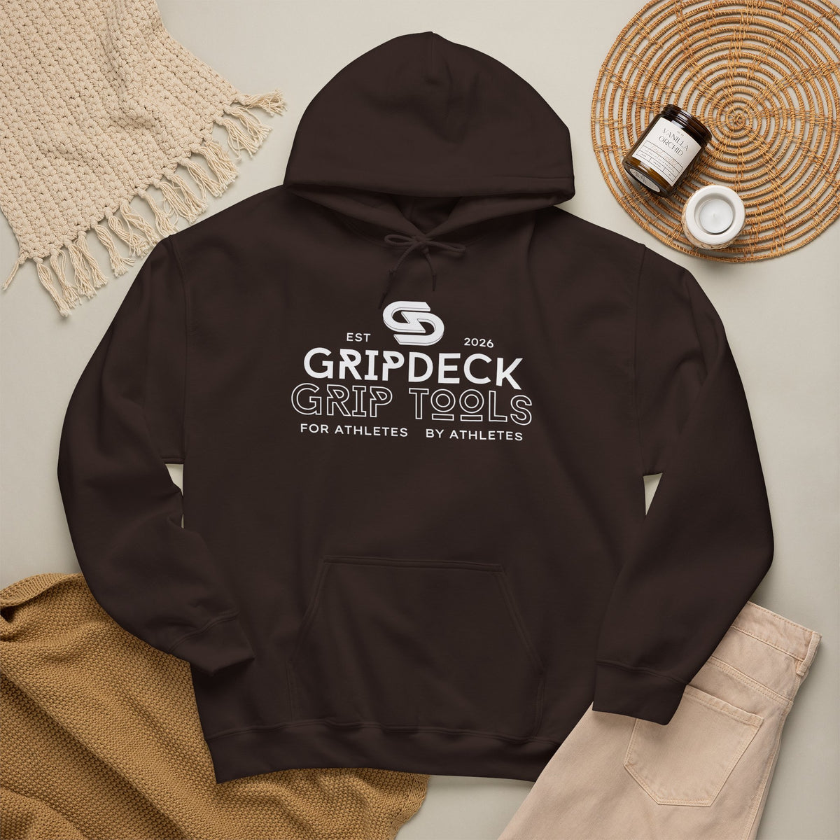GripDeck Grip Tools Athletes Hoodie