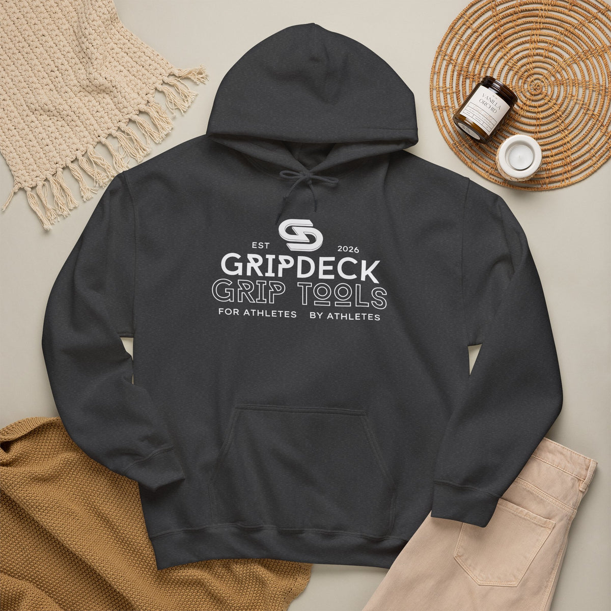 GripDeck Grip Tools Athletes Hoodie