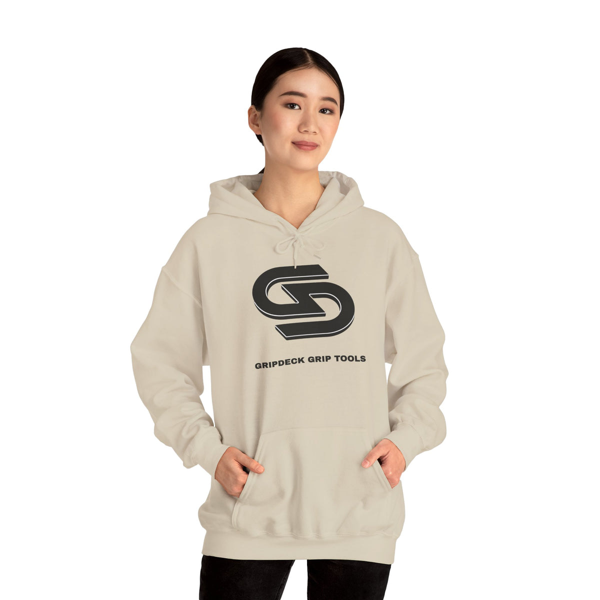 GripDeck Grip Tools Black Logo Hoodie