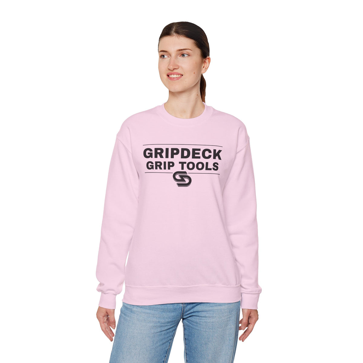 GripDeck Grip Tools Logo  Crewneck Sweatshirt