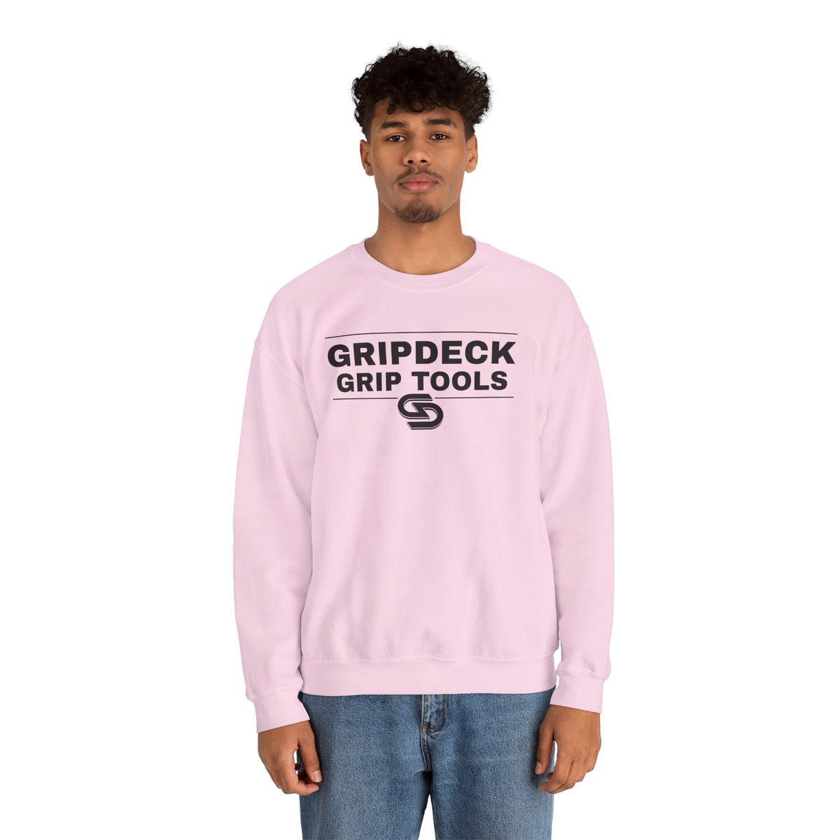 GripDeck Grip Tools Logo  Crewneck Sweatshirt