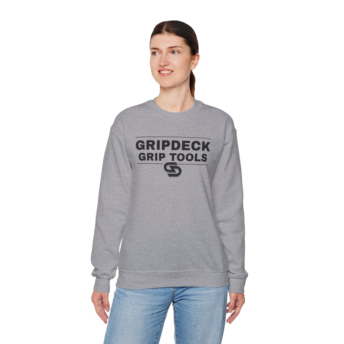 GripDeck Grip Tools Logo  Crewneck Sweatshirt