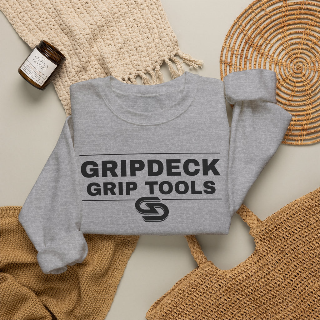 GripDeck Grip Tools Logo  Crewneck Sweatshirt