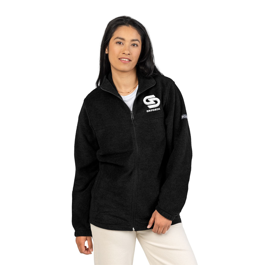 Embroidered Unisex Columbia Fleece Jacket