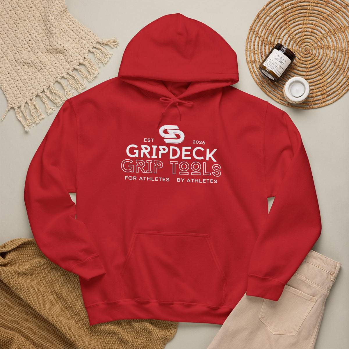 GripDeck Grip Tools Athletes Hoodie