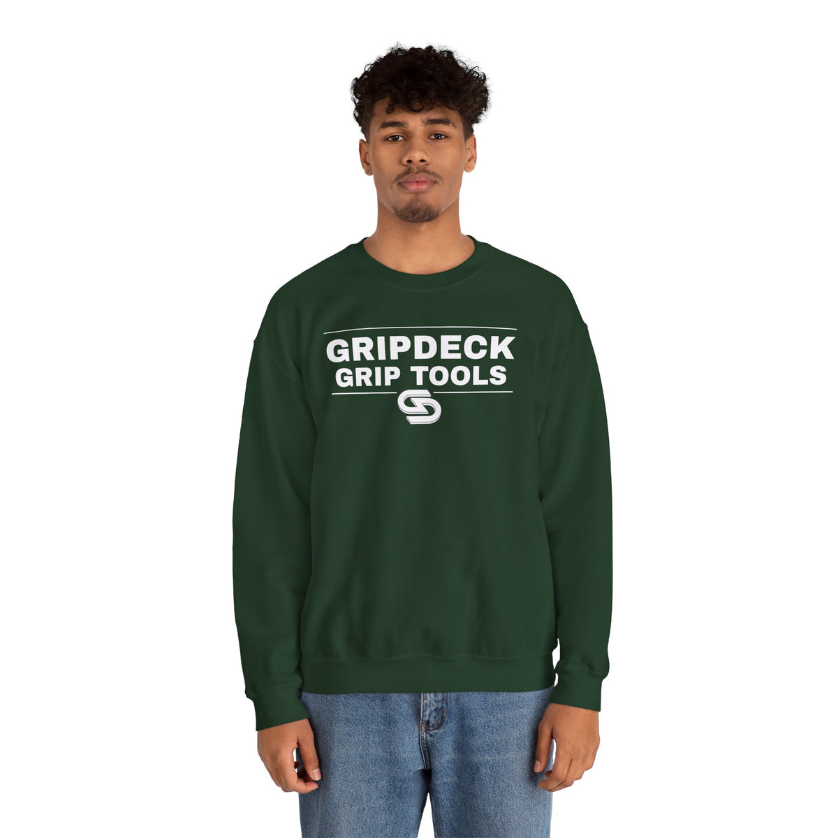 GripDeck Grip Tools Logo  Crewneck Sweatshirt