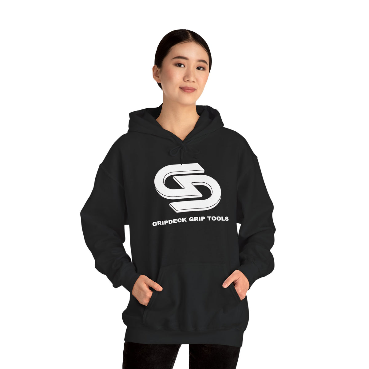 GripDeck Grip Tools Black Logo Hoodie