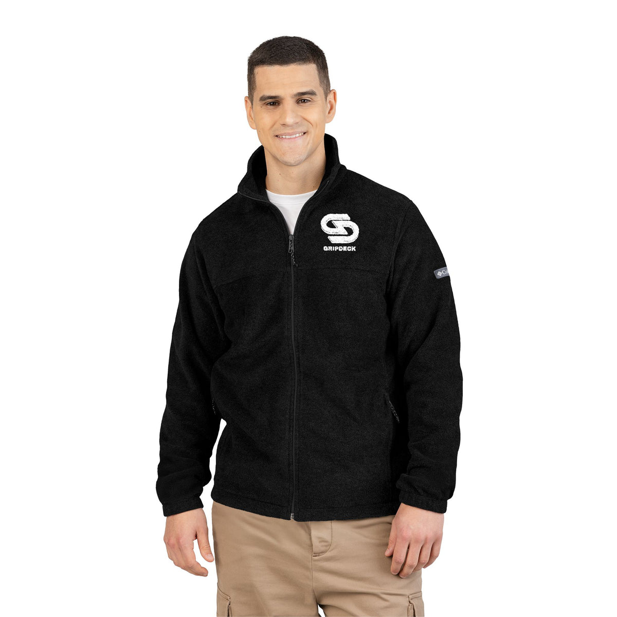 Embroidered Unisex Columbia Fleece Jacket