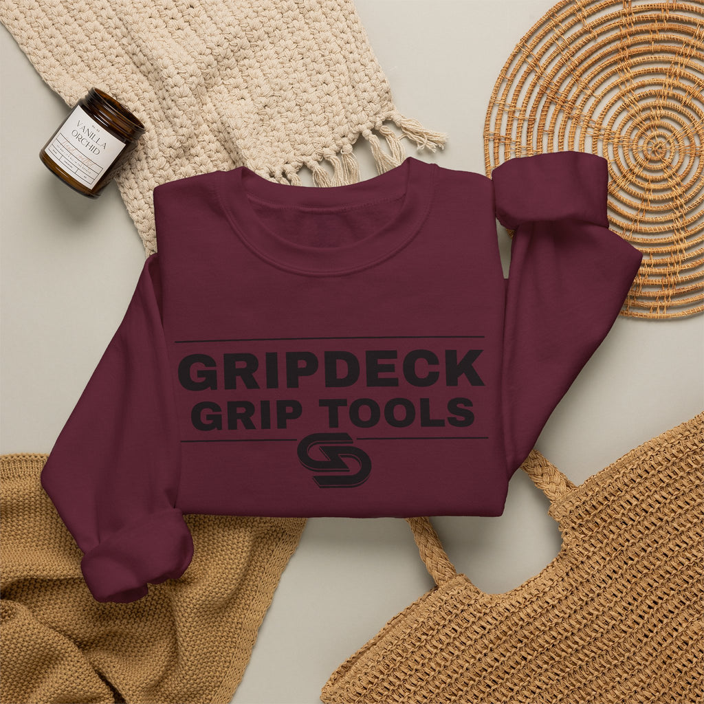 GripDeck Grip Tools Logo  Crewneck Sweatshirt