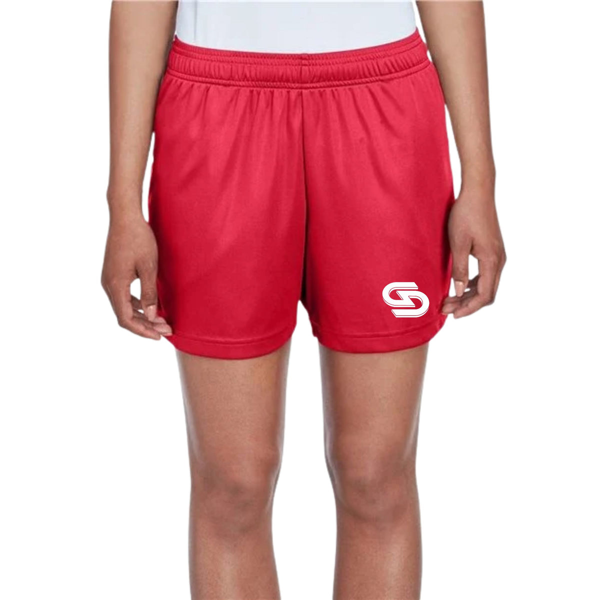 Womens Performance Shorts with GripDeck Logo