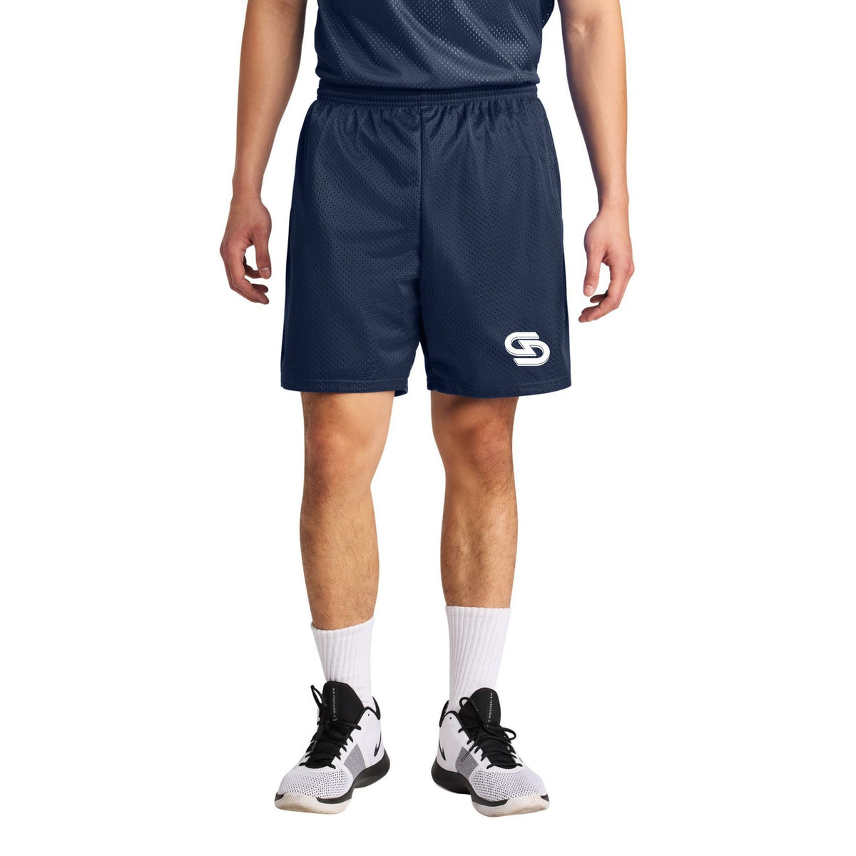 Mens Sprint 7 Mesh Shorts with GripDeck Grip Tools Logo