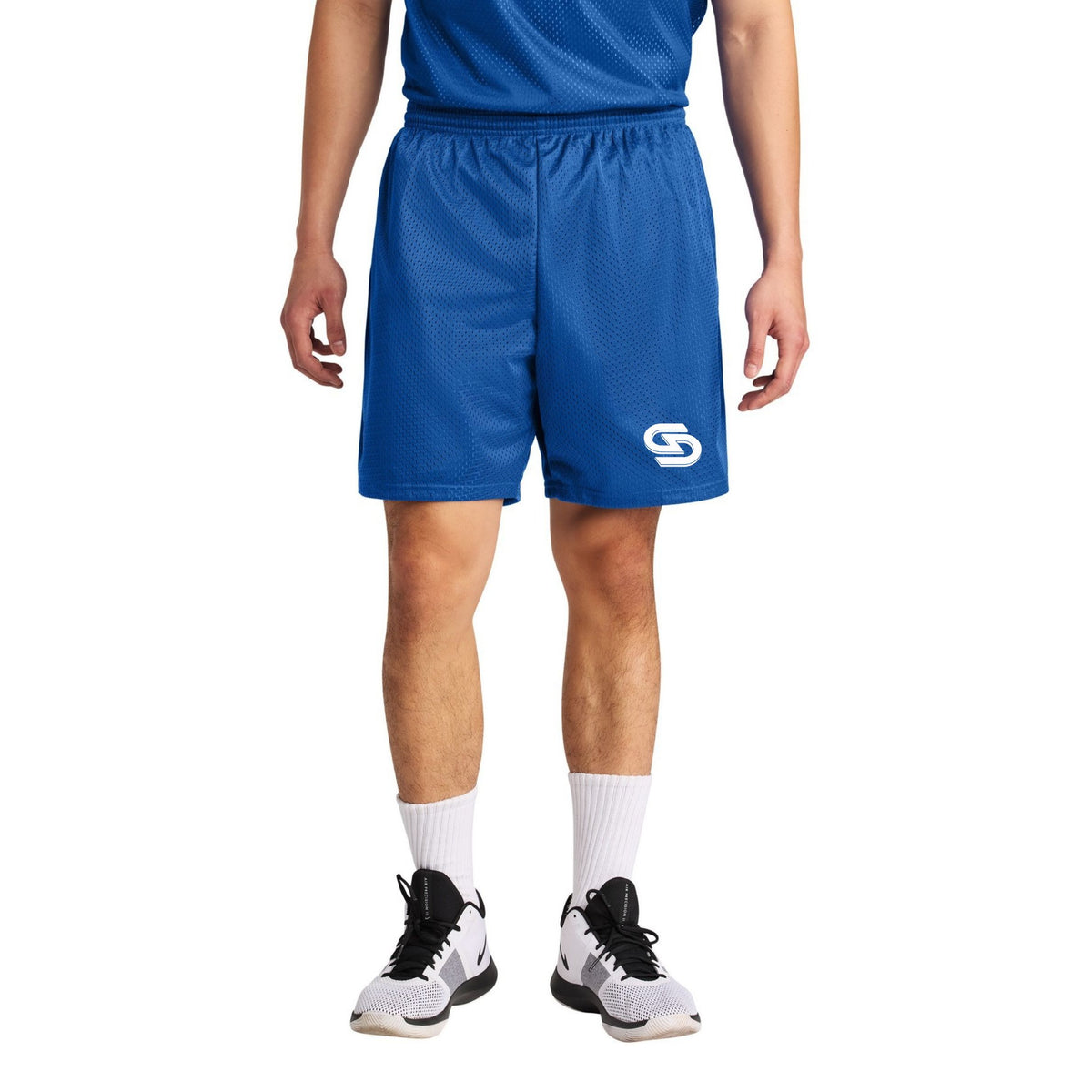 Mens Sprint 7 Mesh Shorts with GripDeck Grip Tools Logo