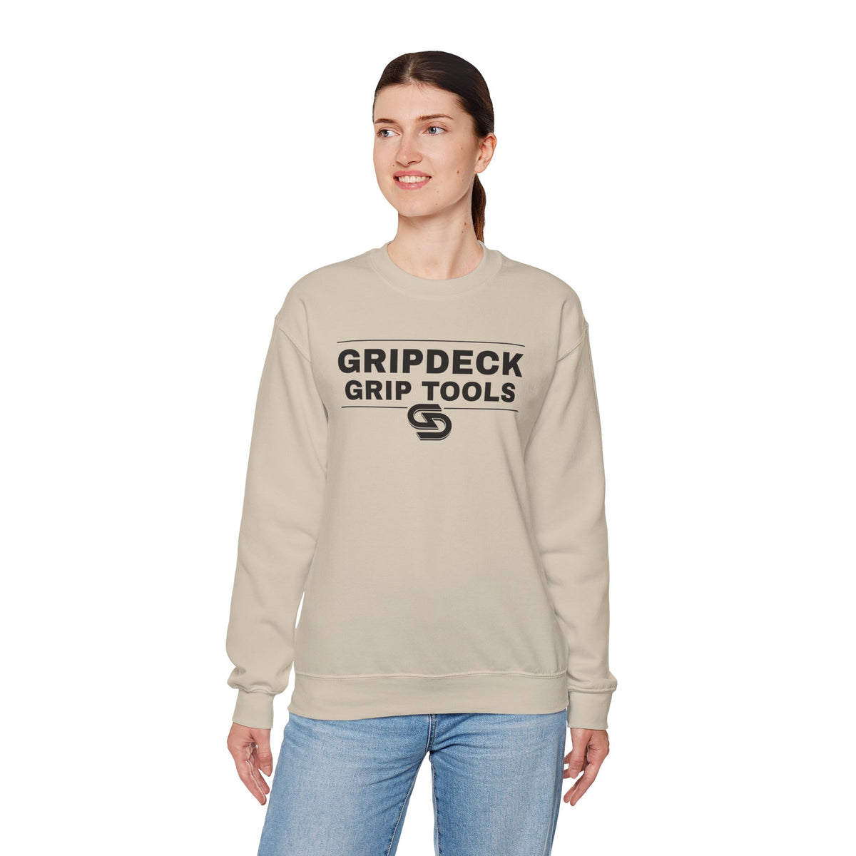 GripDeck Grip Tools Logo  Crewneck Sweatshirt