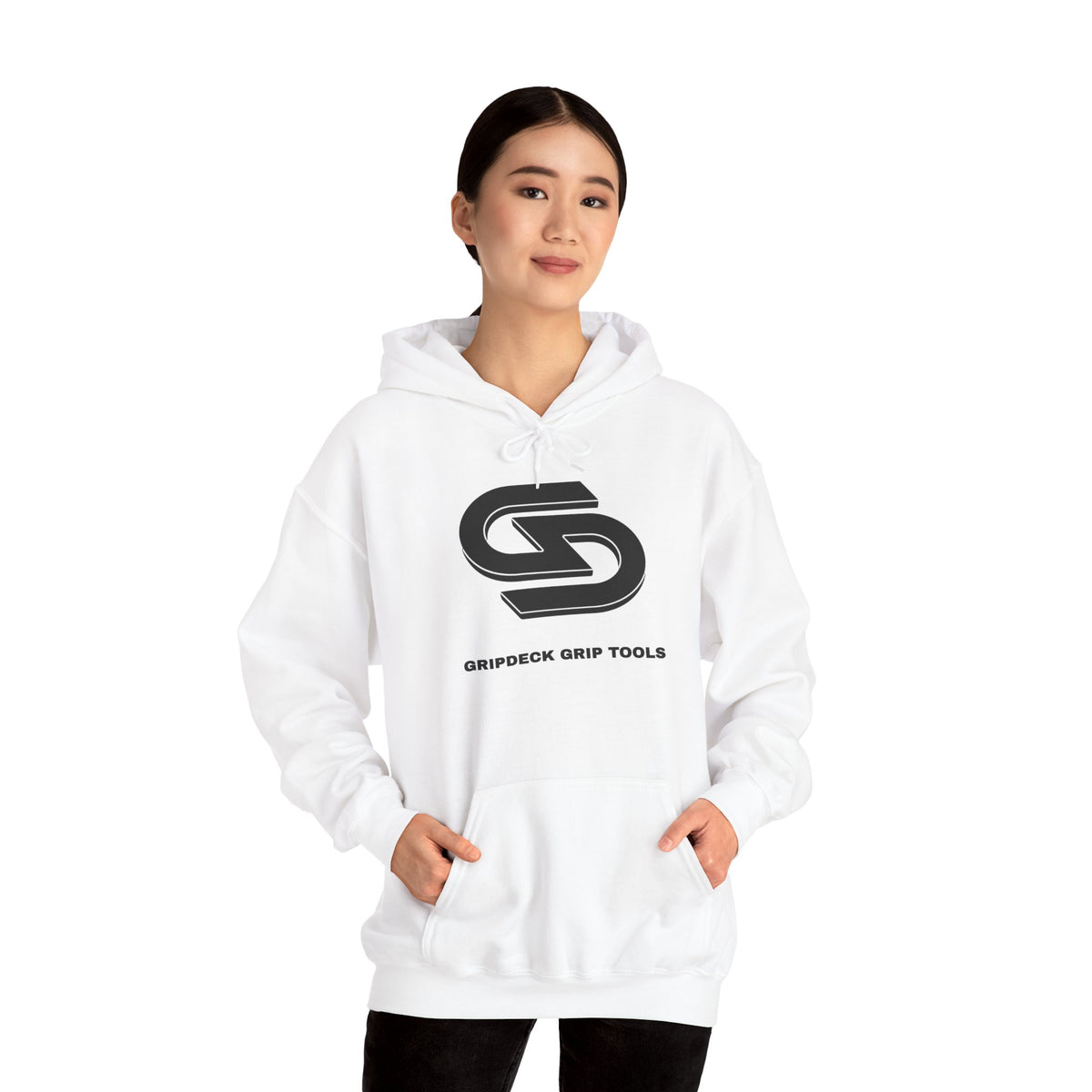 GripDeck Grip Tools Black Logo Hoodie