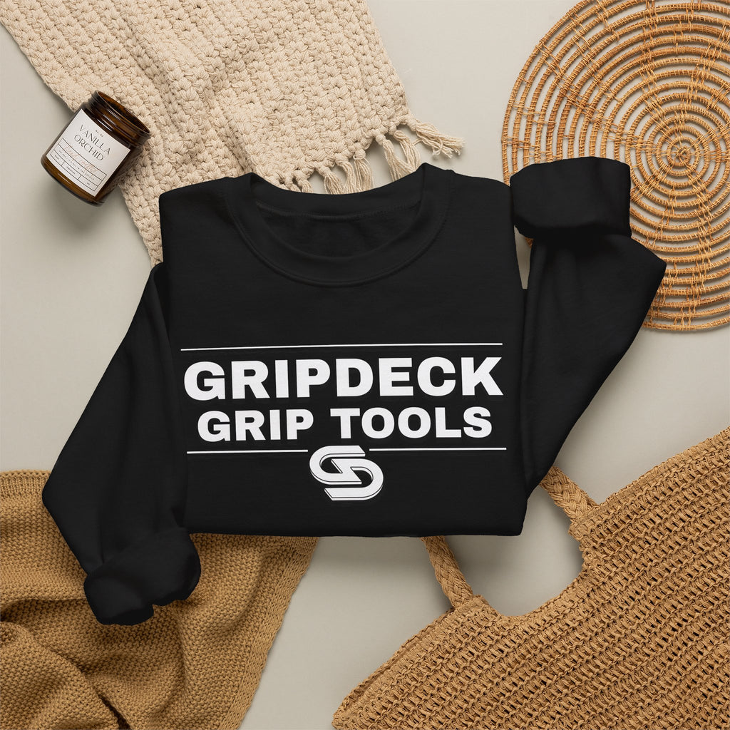 GripDeck Grip Tools Logo  Crewneck Sweatshirt