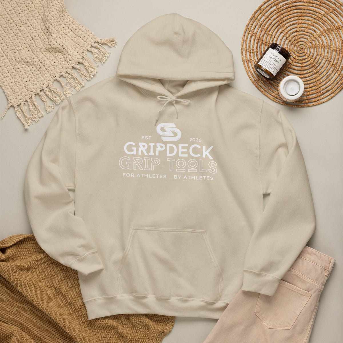 GripDeck Grip Tools Athletes Hoodie