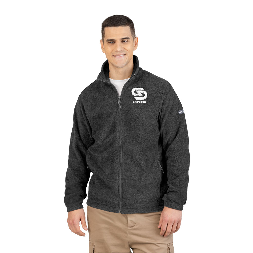 Embroidered Unisex Columbia Fleece Jacket