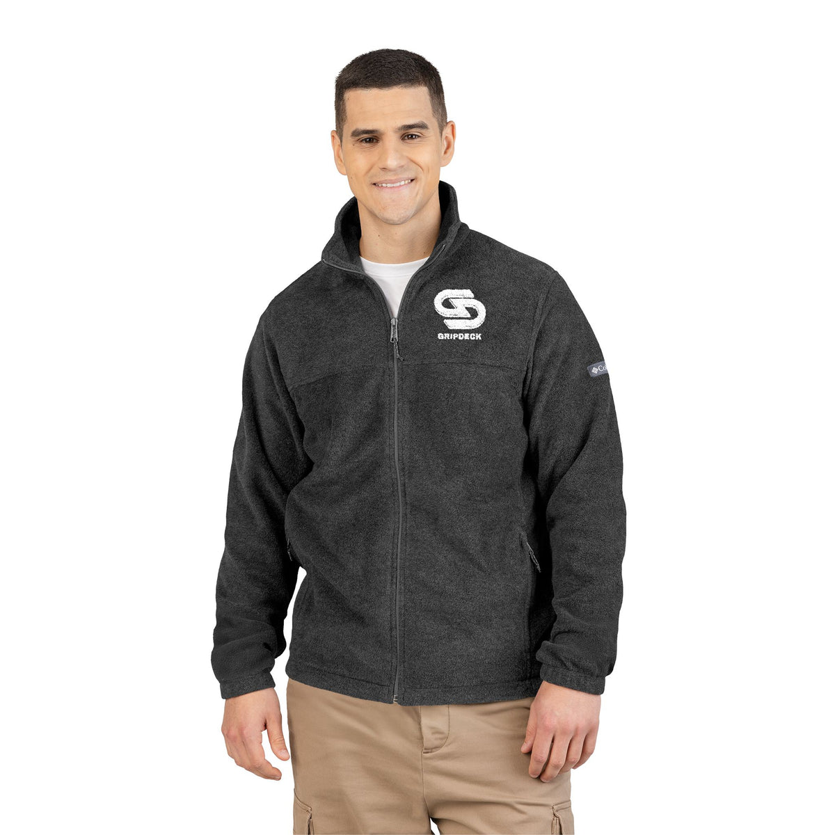 Embroidered Unisex Columbia Fleece Jacket