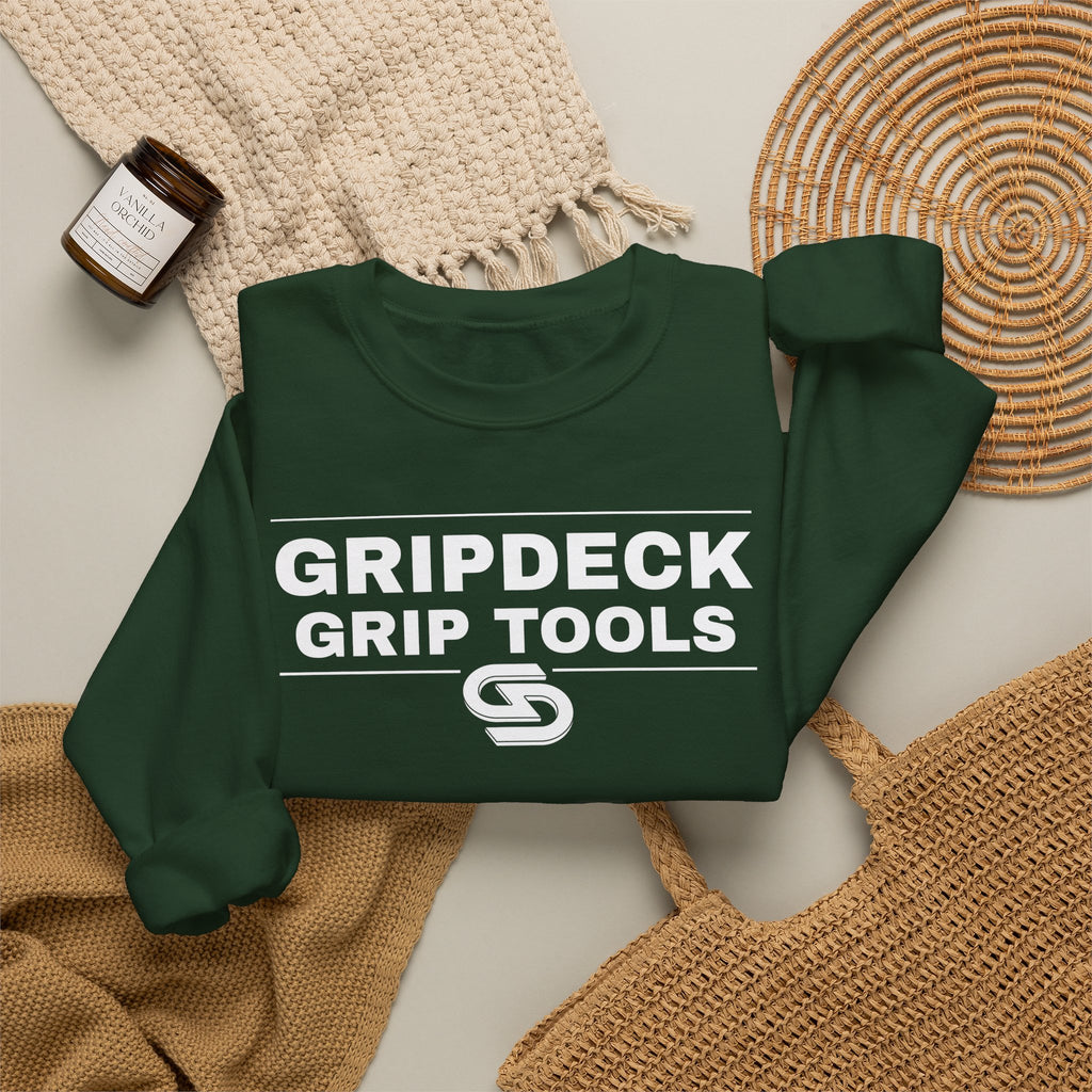 GripDeck Grip Tools Logo  Crewneck Sweatshirt