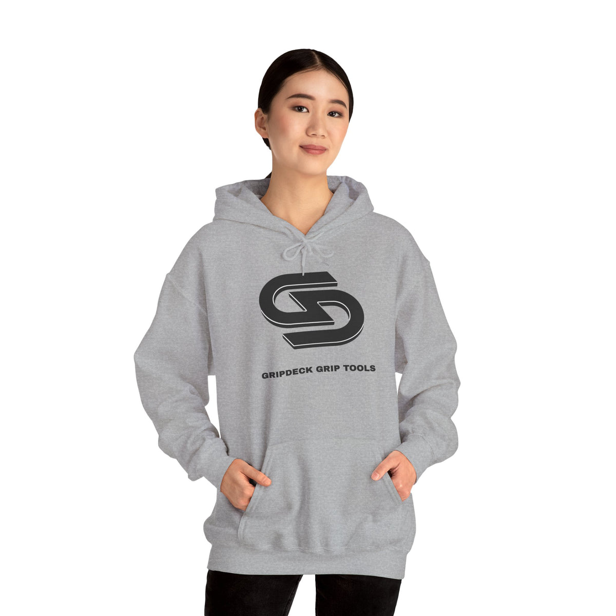GripDeck Grip Tools Black Logo Hoodie