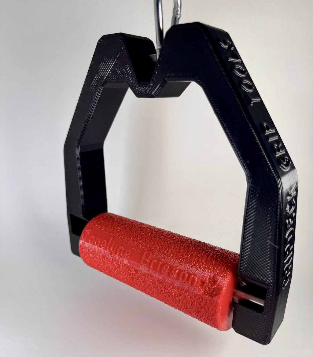 Gym d-ring set up in black