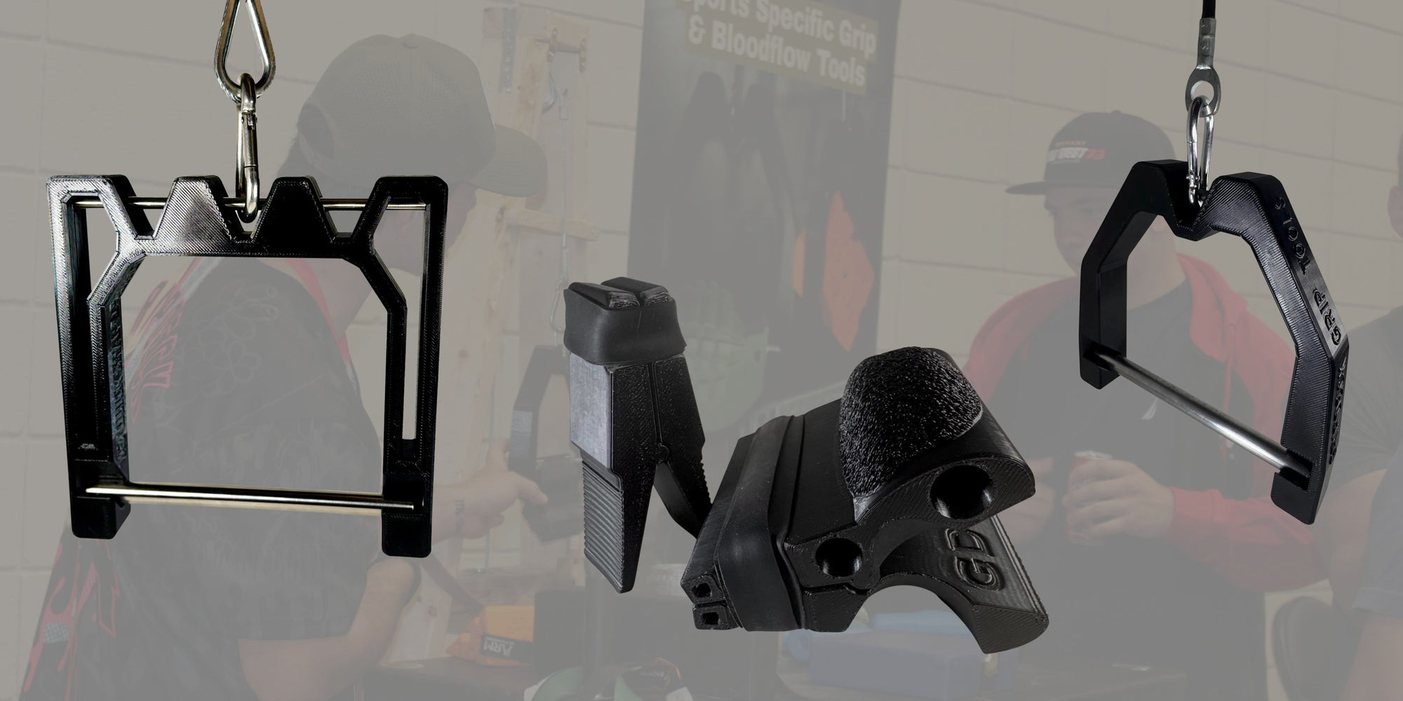 Custom Hand grippers for grip strength and Arm wrestling handles