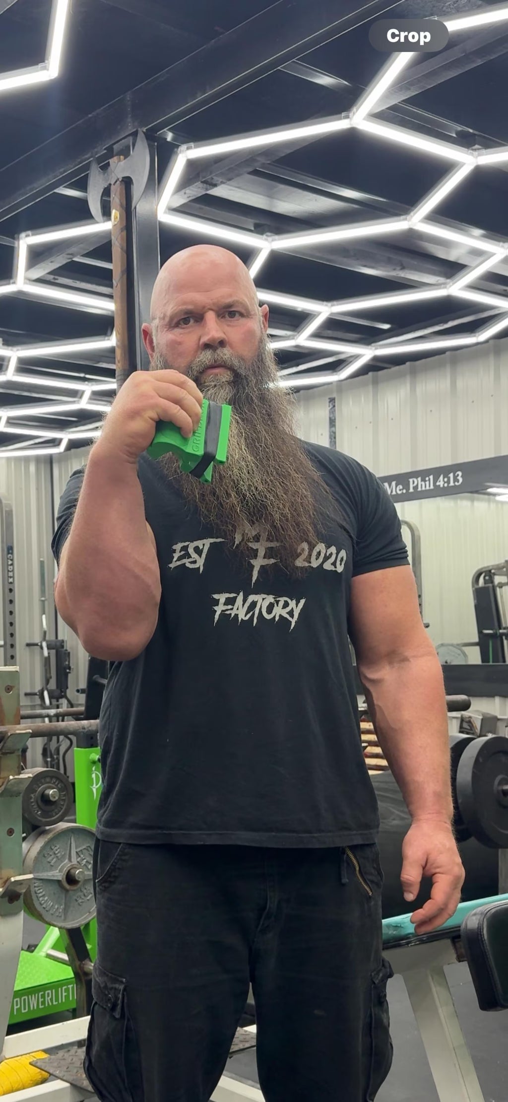 Monster Michael Todd Grip strength tool